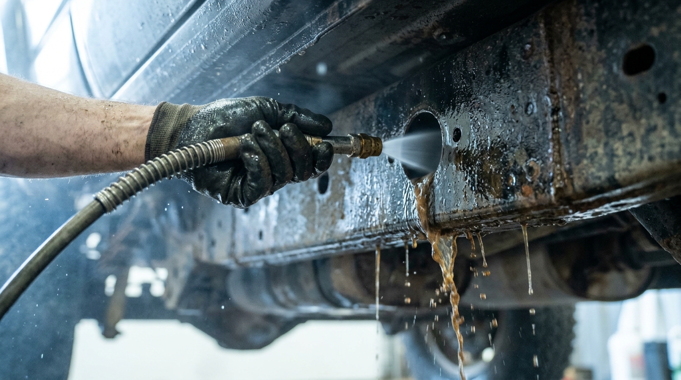 Should You Clean the Undercarriage Before Undercoating Your Vehicle?